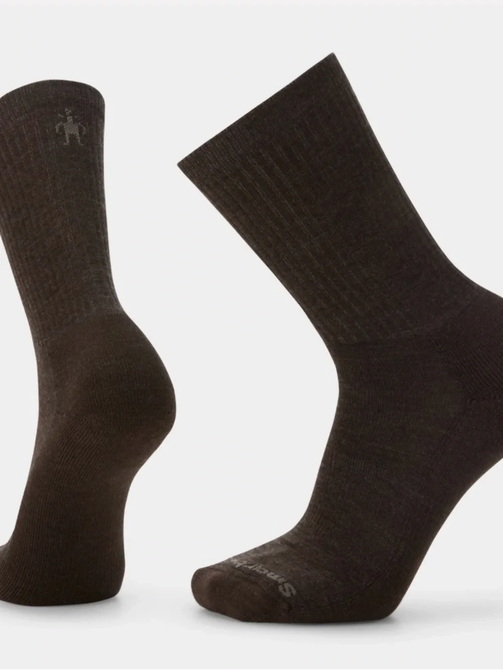 Smartwool Unisex Everyday Crew Socks - Dark Brown